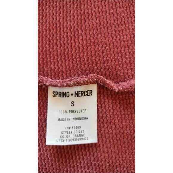 Spring & Mercer Women's Cowl Neck Chenille Pullover Sweater Size S - Picture 8 of 13